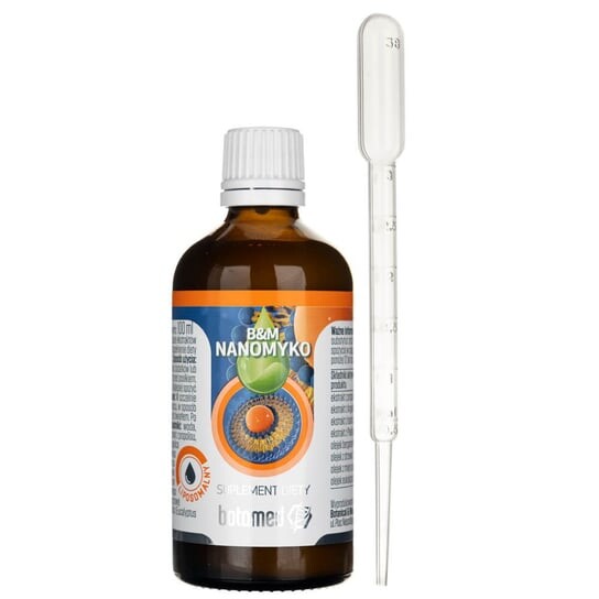 B&M Nanomyko, Липосомальная растительная формула, 100 мл 
B&M Nanomyko, Липосомальная растительная формула, 100 мл