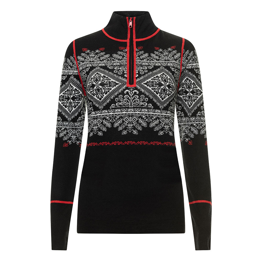 Исландский свитер Noelle с застежкой-молнией до середины груди (женский), Black
Исландский свитер Noelle с застежкой-молнией до середины груди (женский), Black