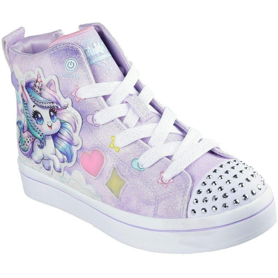 Кроссовки Skechers S Lights-twi-lites 2.0-unico, фиолетовые, детские
Кроссовки Skechers S Lights-twi-lites 2.0-unico, фиолетовые, детские