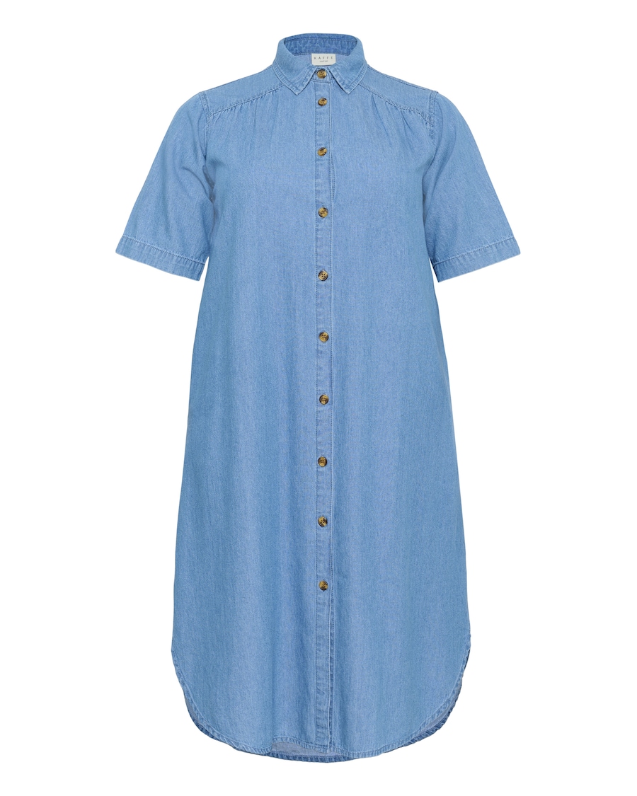 Платье-рубашка KAFFE CURVE Louisa, небесно-голубой
Платье-рубашка KAFFE CURVE Louisa, небесно-голубой