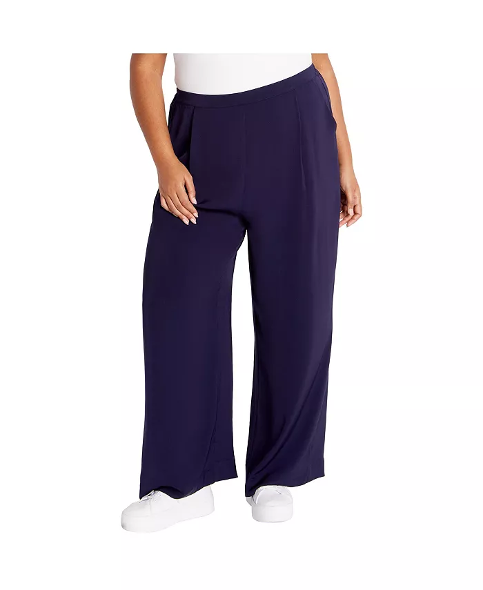 Брюки Brigitta больших размеров CITY CHIC, синий
Брюки Brigitta больших размеров CITY CHIC, синий