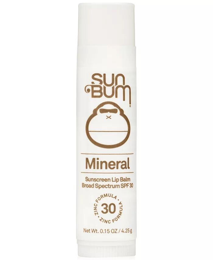 Минеральный солнцезащитный бальзам для губ SPF 30 Sun Bum
Минеральный солнцезащитный бальзам для губ SPF 30 Sun Bum