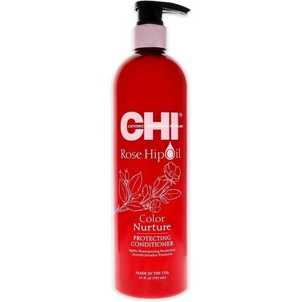 Защитный кондиционер с маслом шиповника Color Nurture 739 мл, Chi
Защитный кондиционер с маслом шиповника Color Nurture 739 мл, Chi