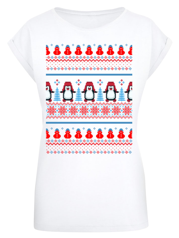 F4NT4STIC Футболка с рождественским рисунком пингвинов, белая, Белый, F4NT4STIC Футболка с рождественским рисунком пингвинов, белая
F4NT4STIC Футболка с рождественским рисунком пингвинов, белая, Белый, F4NT4STIC Футболка с рождественским рисунком пингвинов, белая