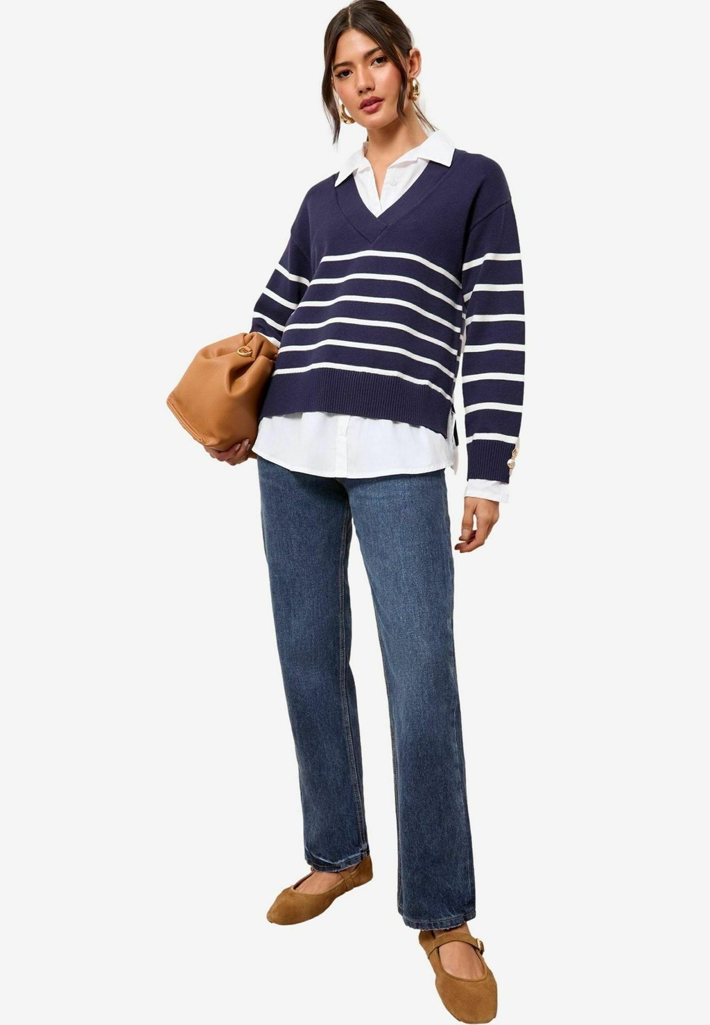 Джемпер REGULAR FIT - 2IN1 V-NECK Friends Like These, синий
Джемпер REGULAR FIT - 2IN1 V-NECK Friends Like These, синий