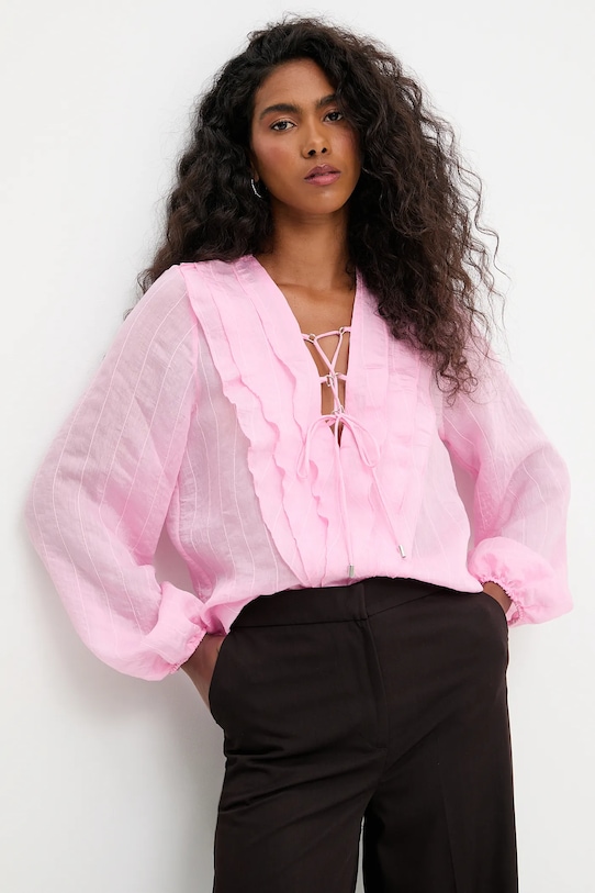 Рубашка Answear.Lab, розовый
Рубашка Answear.Lab, розовый