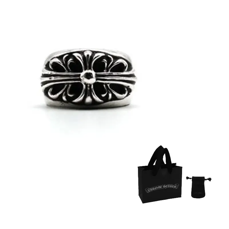 Chrome Hearts Кольцо из стерлингового серебра 925 пробы Unisex Silver
Chrome Hearts Кольцо из стерлингового серебра 925 пробы Unisex Silver