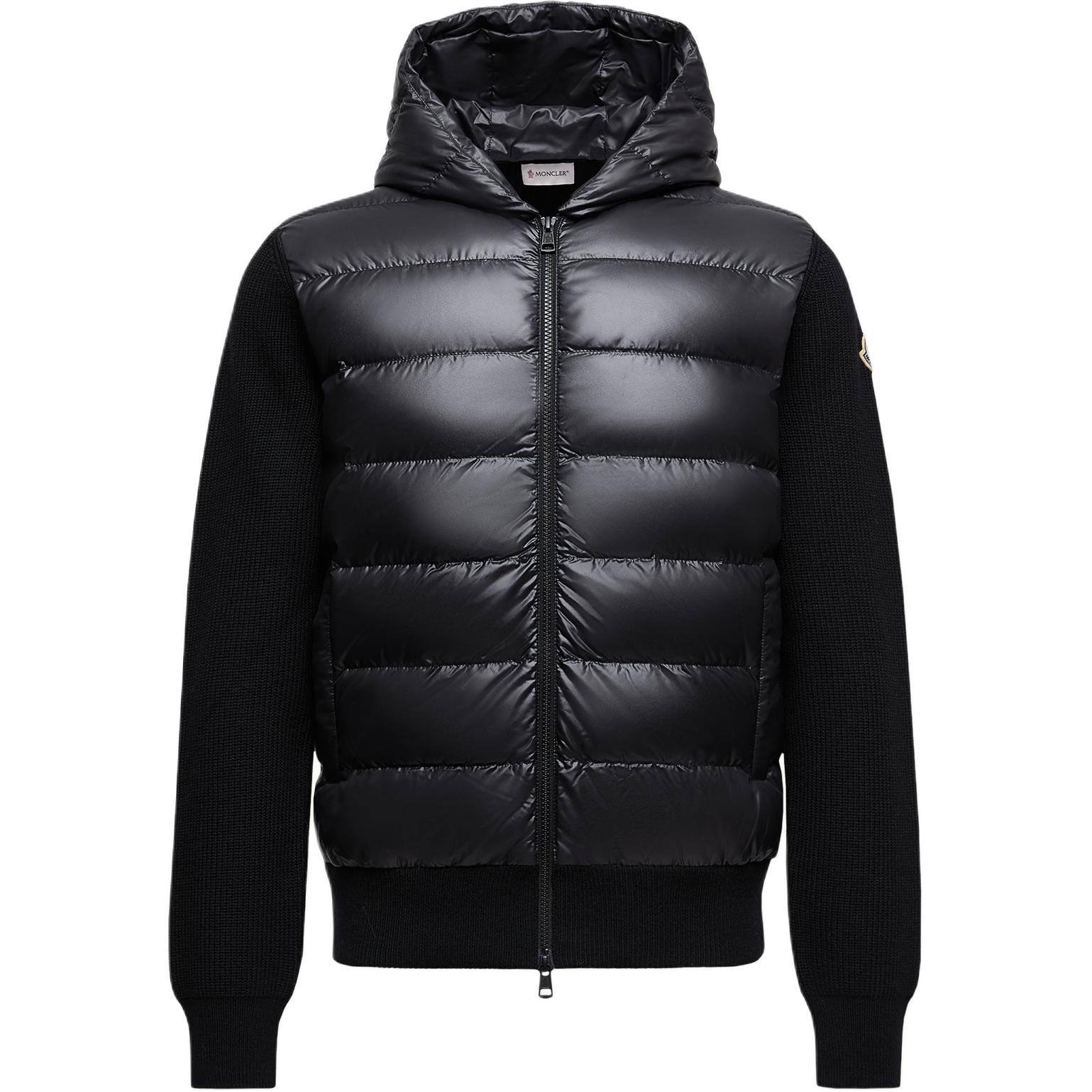 Moncler Пуховик мужской черный, Black 
Moncler Пуховик мужской черный, Black