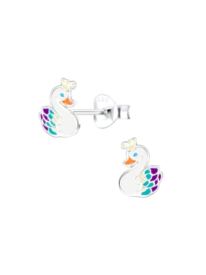 Alexander York Детские серьги в виде лебедя из бирюзы, серебро 925 пробы, комплект из 2 штук
Alexander York Детские серьги в виде лебедя из бирюзы, серебро 925 пробы, комплект из 2 штук