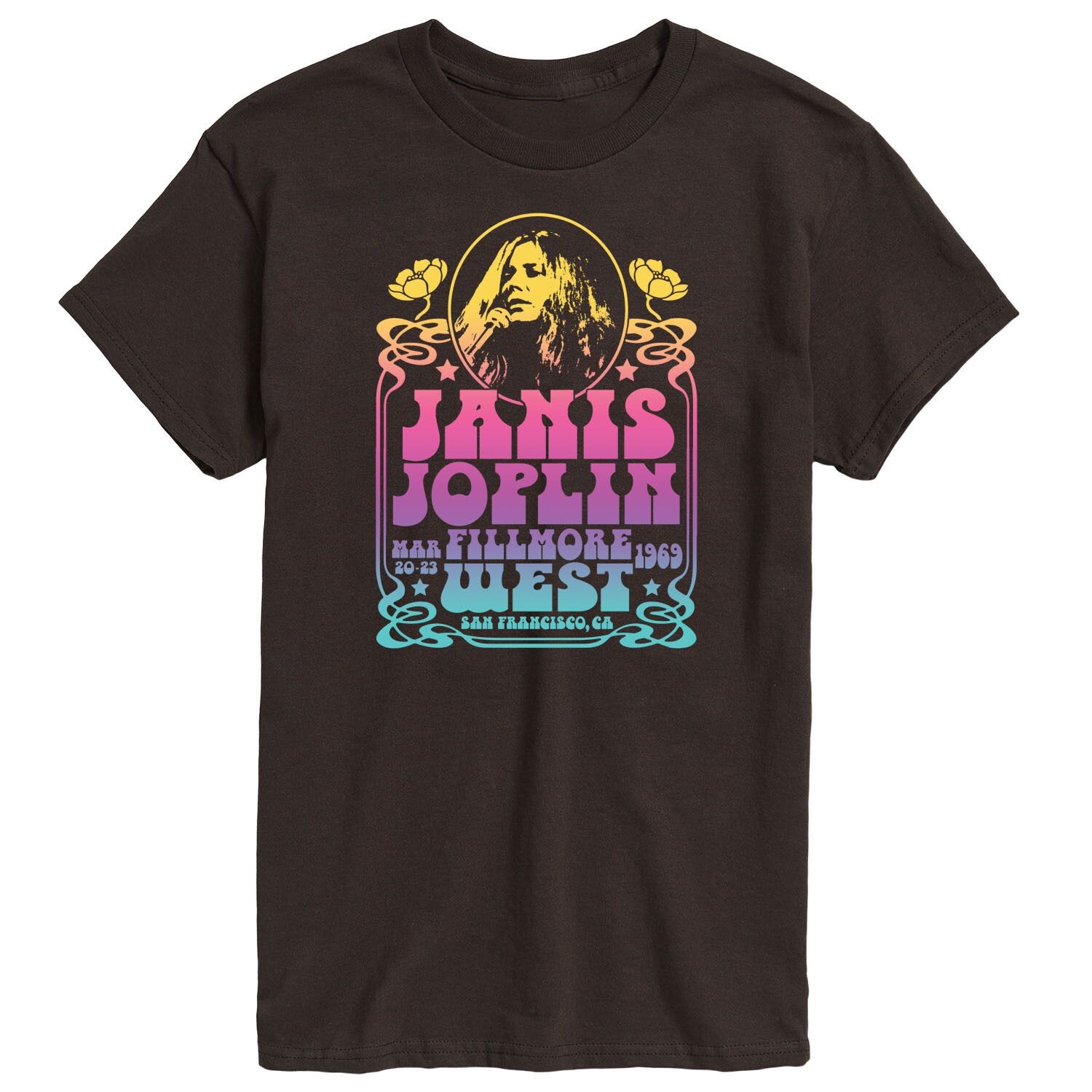 Мужская футболка Janis Joplin Fillmore West Licensed Character
Мужская футболка Janis Joplin Fillmore West Licensed Character