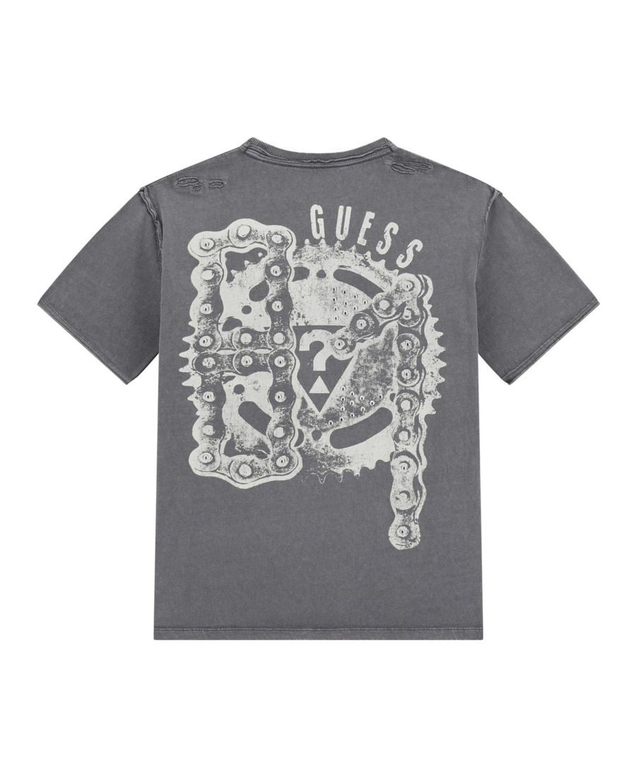 Детская футболка с коротким рукавом, свободного кроя, для мальчиков 8-18 лет GUESS, Gray
Детская футболка с коротким рукавом, свободного кроя, для мальчиков 8-18 лет GUESS, Gray