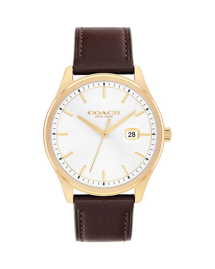 Наручные часы Oliver с кожаным ремешком, 41 мм COACH, мультиколор
Наручные часы Oliver с кожаным ремешком, 41 мм COACH, мультиколор