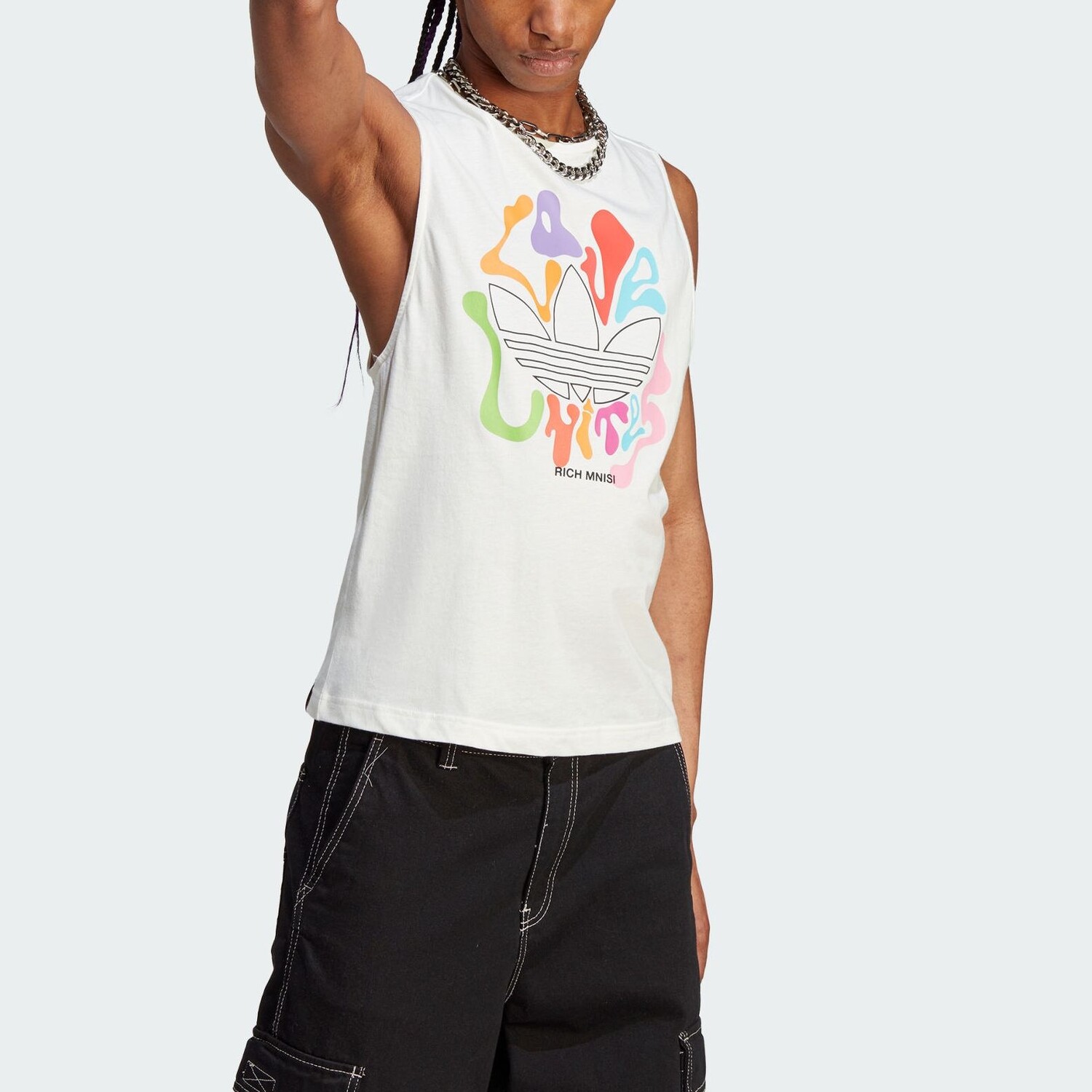 X Rich Mnisi Sports Vest женский цвет Off White Adidas Originals
X Rich Mnisi Sports Vest женский цвет Off White Adidas Originals