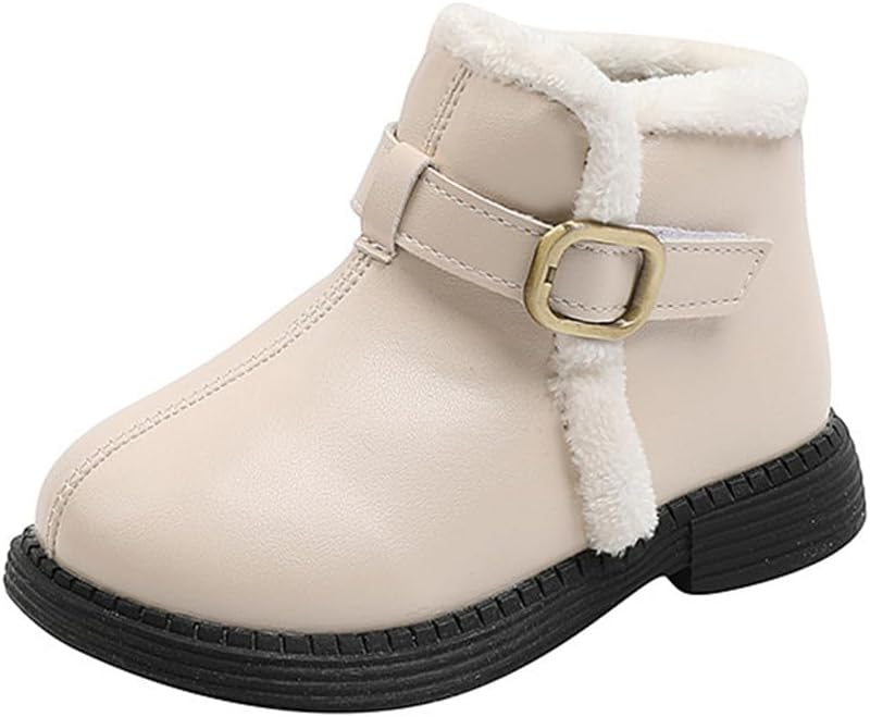 Девочки Мальчики Теплые Зимние Ботинки до Щиколотки Детские Водонепроницаемые Снежные Ботиночки из PU Кожи для Малышей/Маленьких Детей JGKDTX, Beige
Девочки Мальчики Теплые Зимние Ботинки до Щиколотки Детские Водонепроницаемые Снежные Ботиночки из PU Кожи для Малышей/Маленьких Детей JGKDTX, Beige