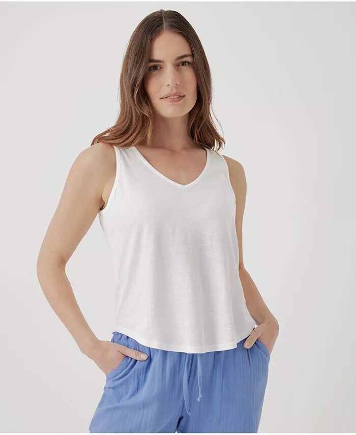 Женская двусторонняя майка в полулегком весе Pact, белый
Женская двусторонняя майка в полулегком весе Pact, белый