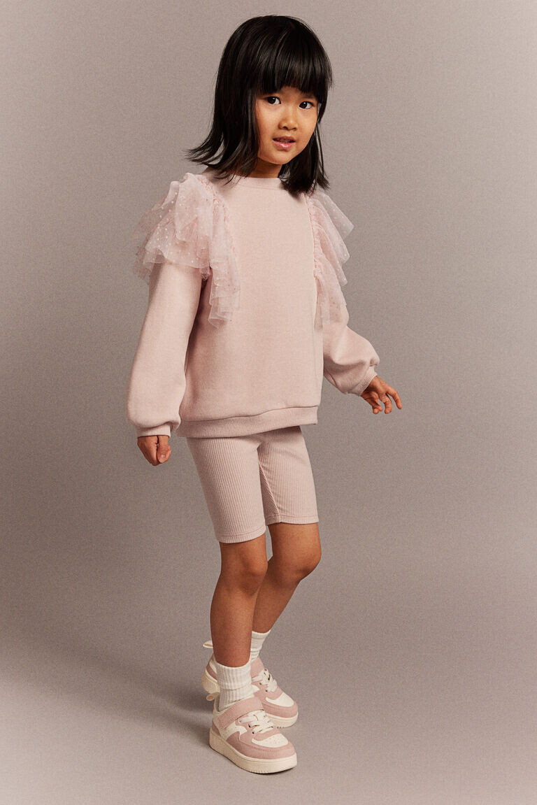 Комплект из двух толстовок и велосипедок H&M, розовый
Комплект из двух толстовок и велосипедок H&M, розовый