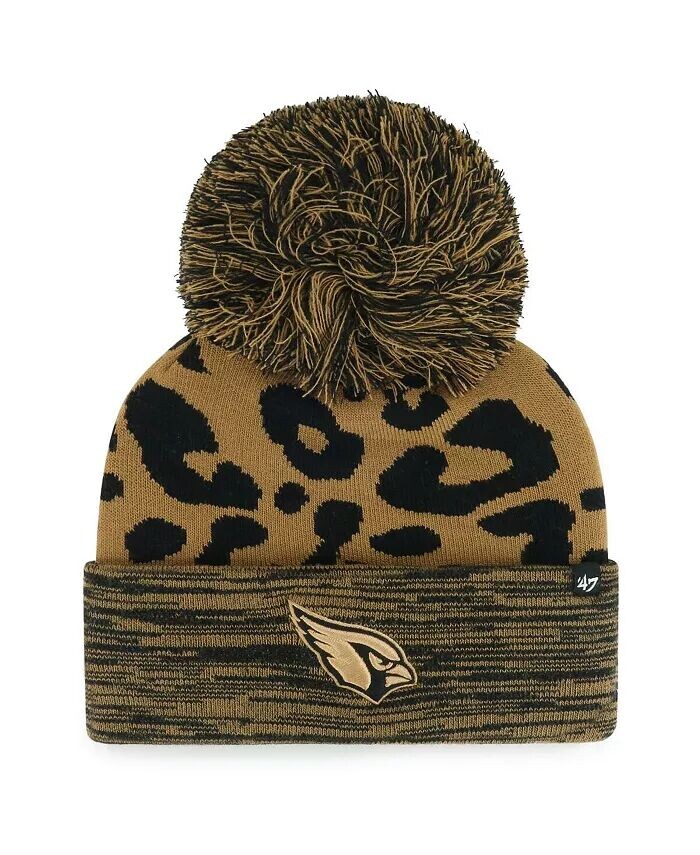 Женская коричневая вязаная шапка с манжетами и помпоном Arizona Cardinals Rosette '47 Brand, коричневый
Женская коричневая вязаная шапка с манжетами и помпоном Arizona Cardinals Rosette '47 Brand, коричневый