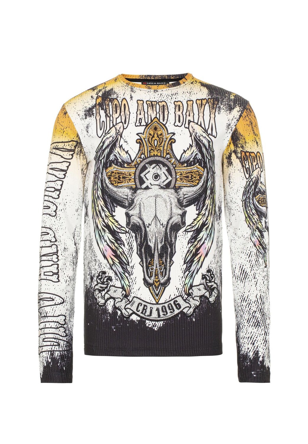 Рубашки с длинными рукавами и экстравагантным принтом CIPO & BAXX, экрю
Рубашки с длинными рукавами и экстравагантным принтом CIPO & BAXX, экрю