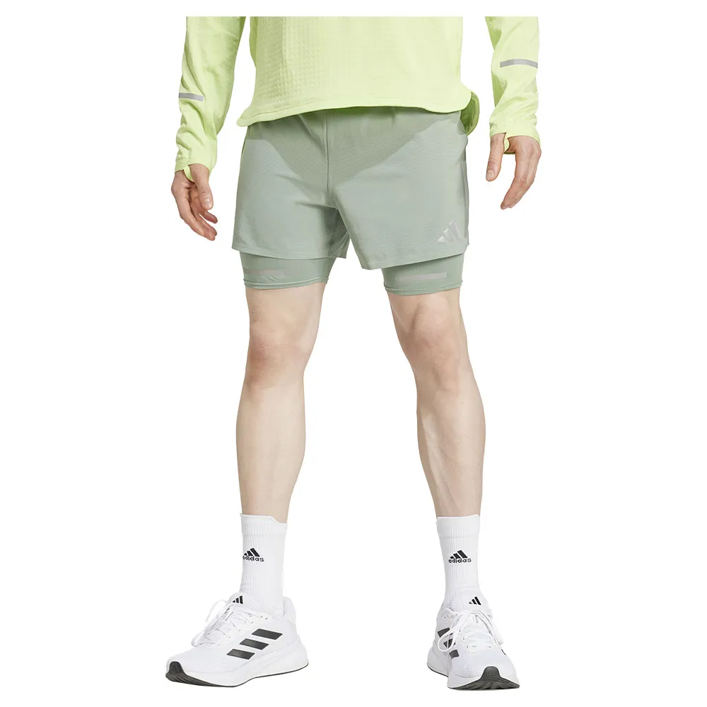 Шорты adidas Ultimate Reflective 2in1, зеленый
Шорты adidas Ultimate Reflective 2in1, зеленый