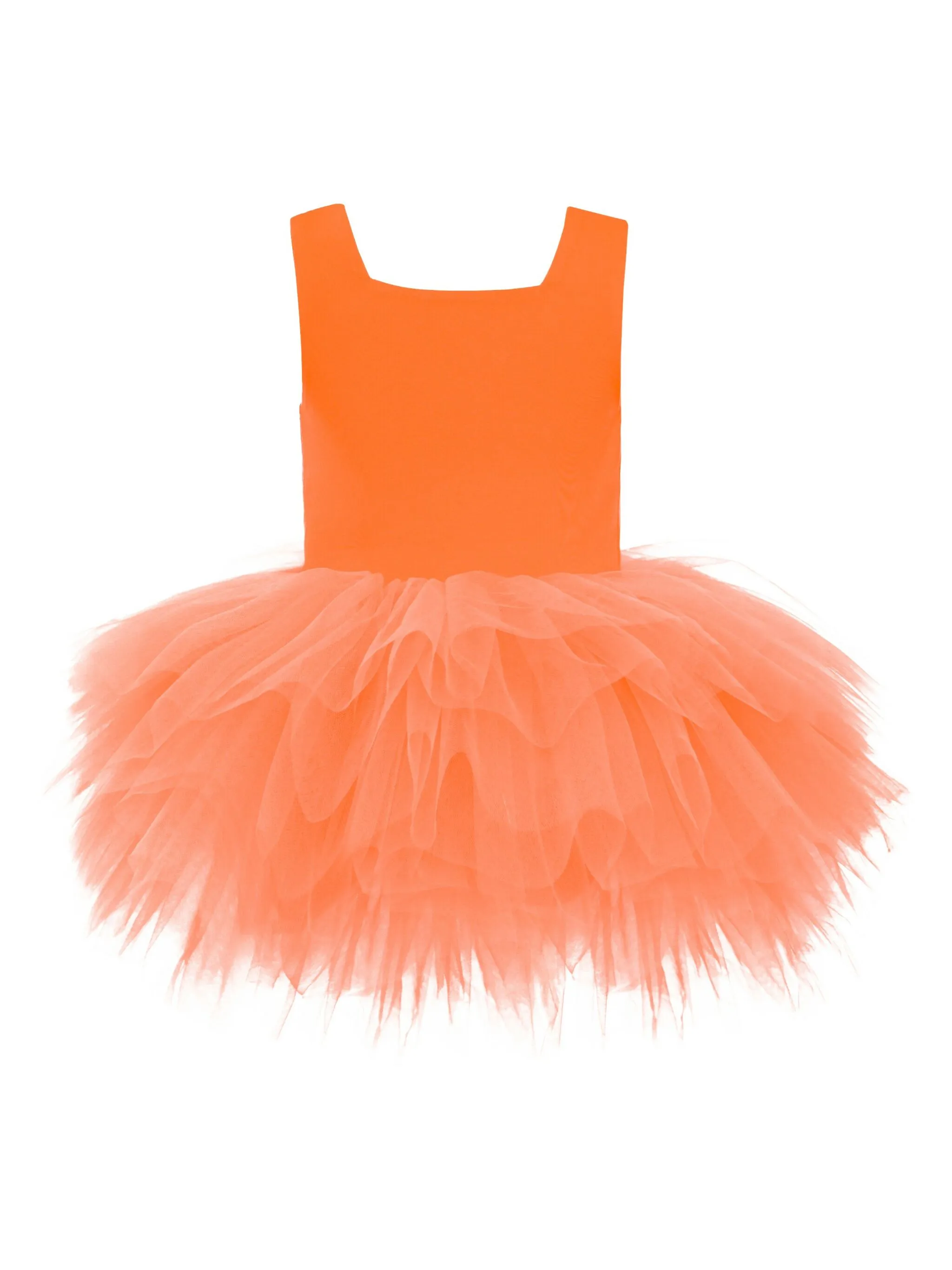 Пышное платье с квадратным вырезом Mimi Tutu, оранжевый
Пышное платье с квадратным вырезом Mimi Tutu, оранжевый