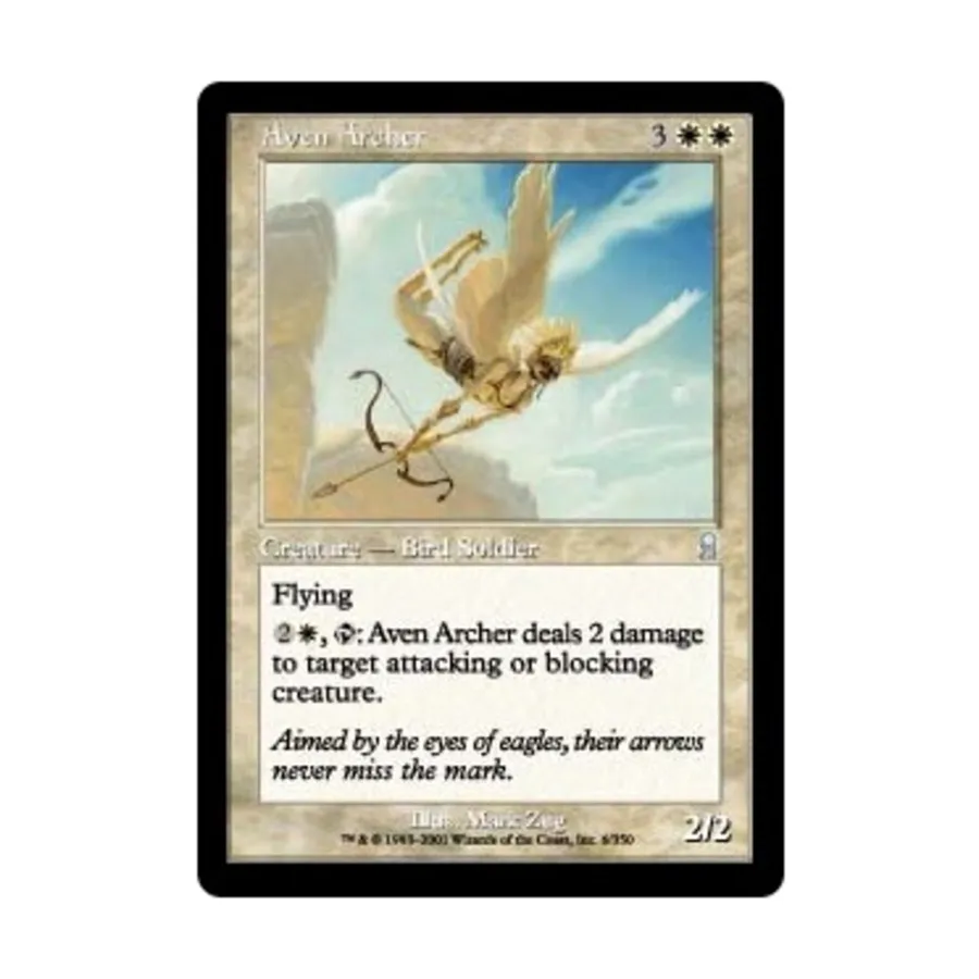CCG Авен Арчер (U), MTG - Odyssey
CCG Авен Арчер (U), MTG - Odyssey