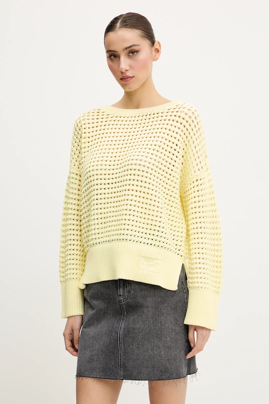 Хлопковый свитер Hugo Blue, желтый
Хлопковый свитер Hugo Blue, желтый