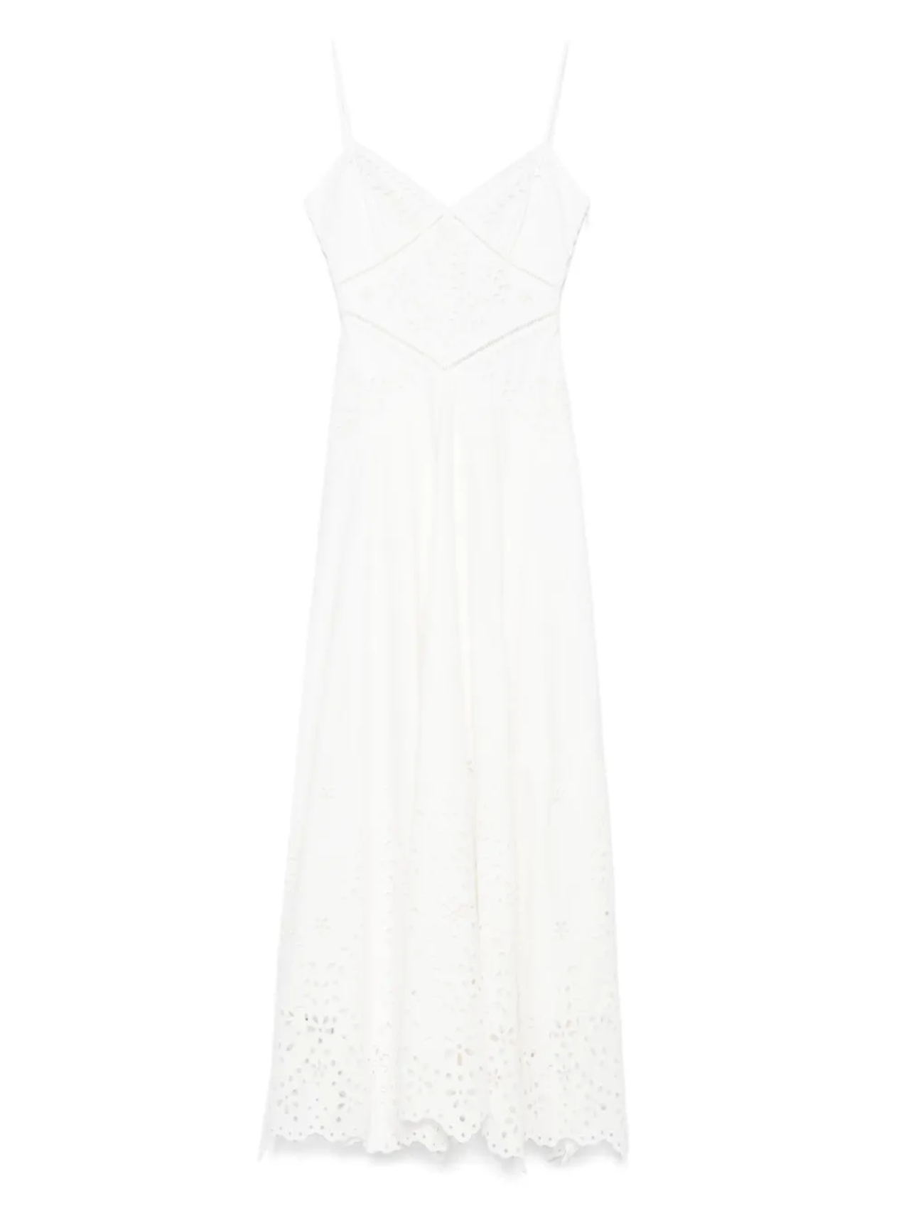 Платье макси с вышивкой Self-Portrait, белый
Платье макси с вышивкой Self-Portrait, белый