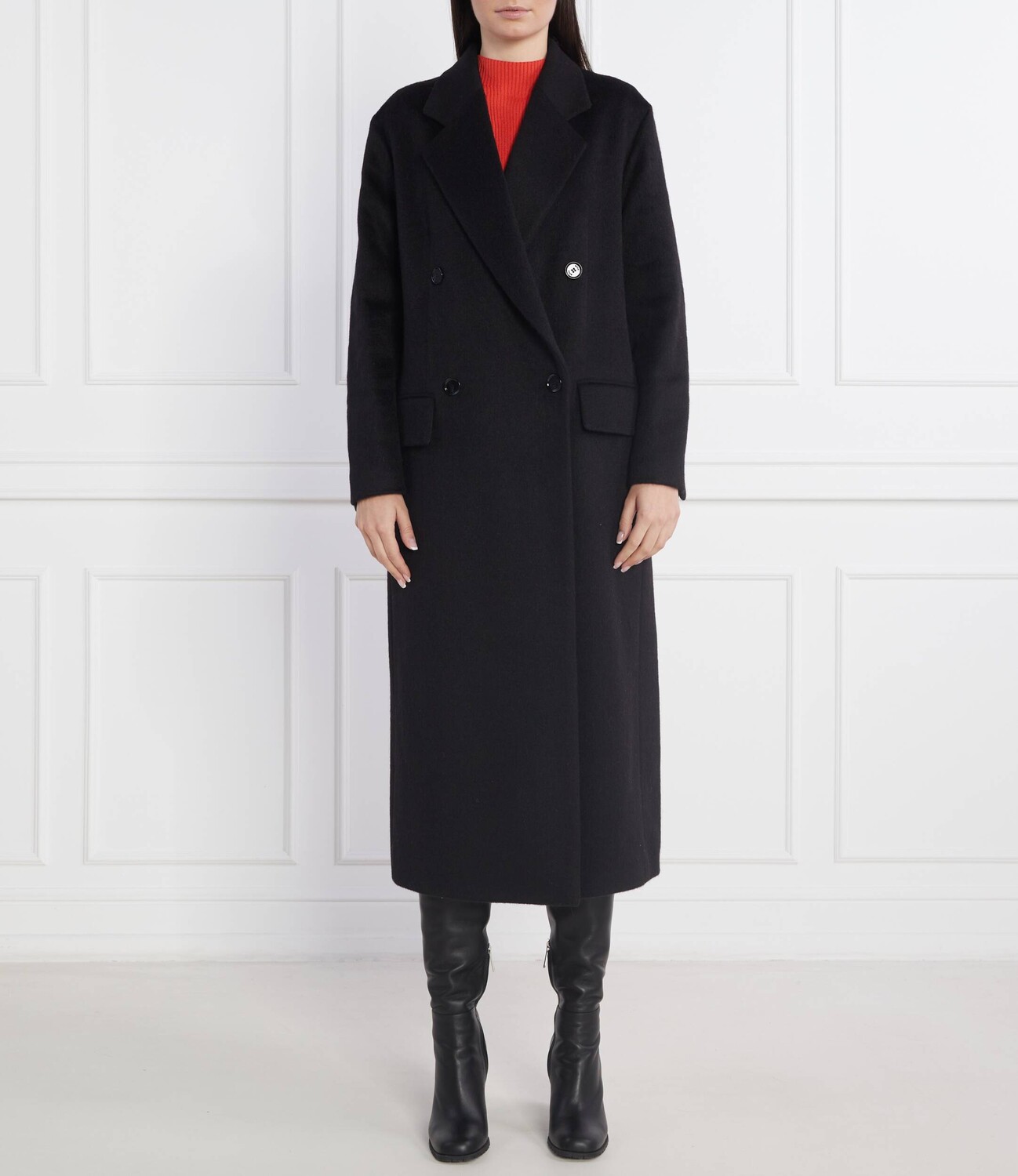 Шерстяное пальто BOSS BLACK capala, черный
Шерстяное пальто BOSS BLACK capala, черный