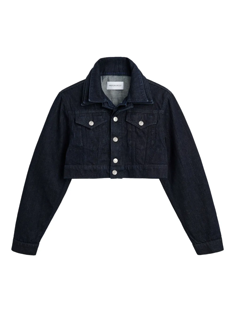 Укороченная джинсовая куртка Viktor & Rolf, синий
Укороченная джинсовая куртка Viktor & Rolf, синий