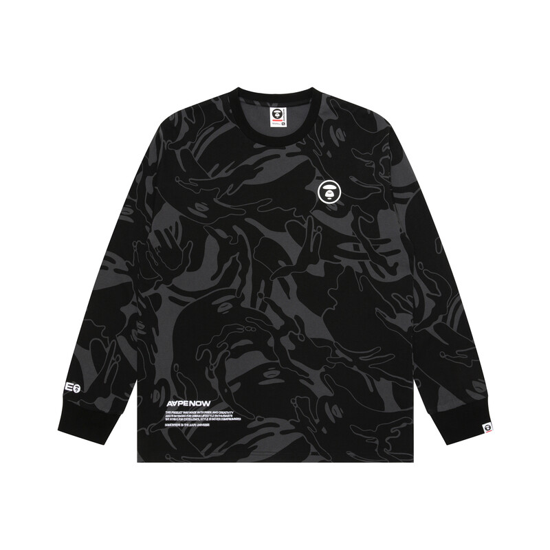 Мужская футболка Aape, Черный камуфляж БКЗ
Мужская футболка Aape, Черный камуфляж БКЗ
