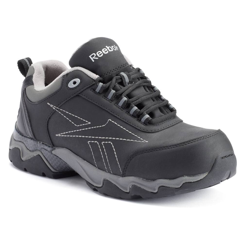 Мужские туфли Reebok Work Beamer с композитным носком, черный 
Мужские туфли Reebok Work Beamer с композитным носком, черный