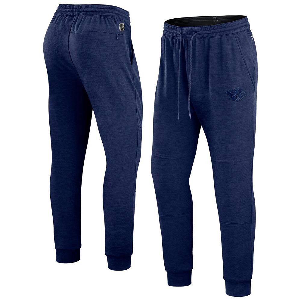 Мужские спортивные штаны Fanatics Branded Heather Navy Nashville Predators Authentic Pro Road Jogger, цвет Pdt Navy
Мужские спортивные штаны Fanatics Branded Heather Navy Nashville Predators Authentic Pro Road Jogger, цвет Pdt Navy
