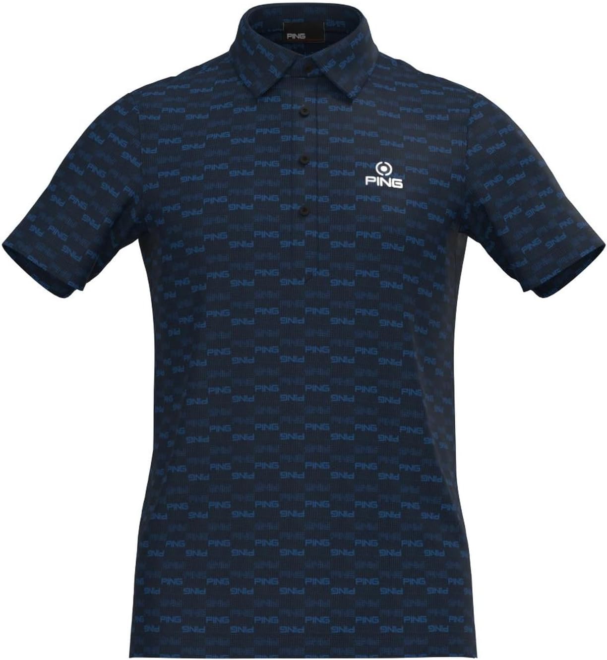 Мужская рубашка-поло с коротким рукавом (принт по всей поверхности, влагоотводящая, быстросохнущая) / для гольфа / 621-4260813 Ping Apparel, темно-синий
Мужская рубашка-поло с коротким рукавом (принт по всей поверхности, влагоотводящая, быстросохнущая) / для гольфа / 621-4260813 Ping Apparel, темно-синий