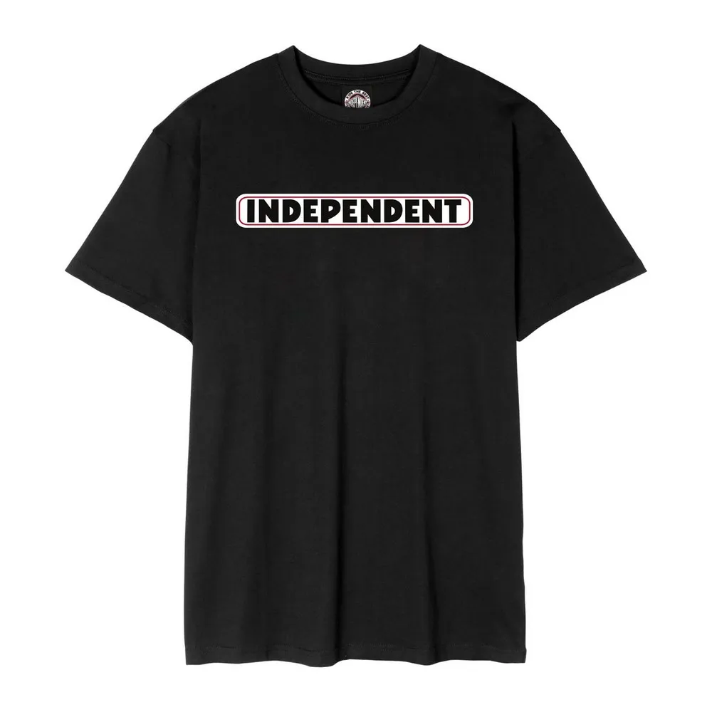 Футболка с коротким рукавом Independent Bar logo, черный
Футболка с коротким рукавом Independent Bar logo, черный