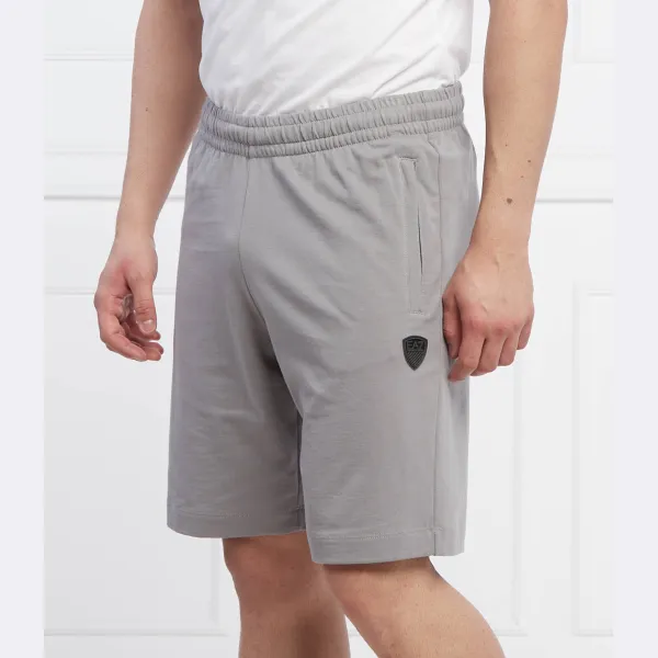 Шорты-Бермуды стандартного кроя Ea7, серый
Шорты-Бермуды стандартного кроя Ea7, серый