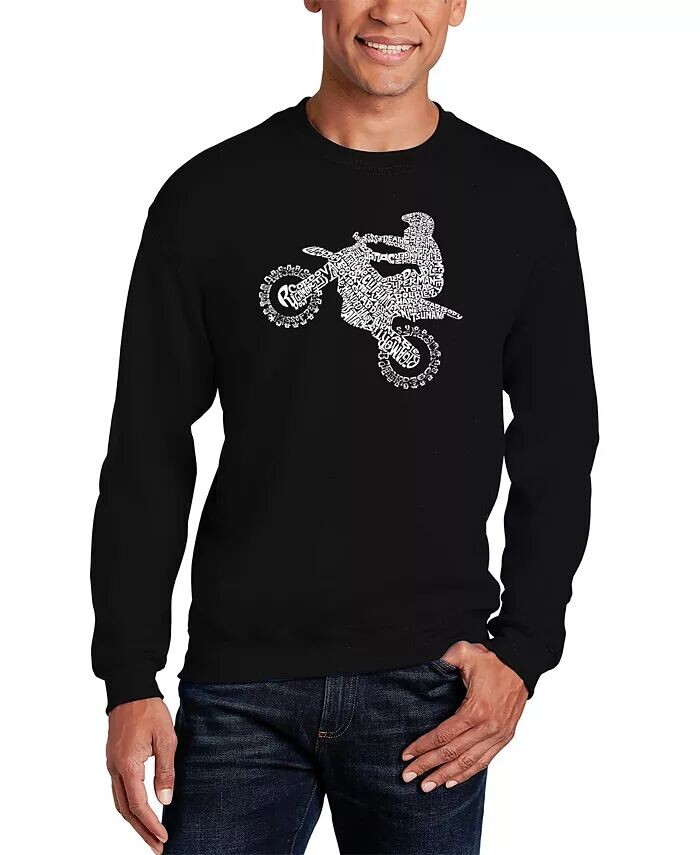Мужская толстовка для фристайла и мотокросса FMX Word Art с круглым вырезом LA Pop Art, черный
Мужская толстовка для фристайла и мотокросса FMX Word Art с круглым вырезом LA Pop Art, черный