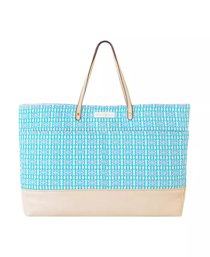 Оригинальная холщовая сумка-тоут с кожаным дном EVELYN & KATE, синий
Оригинальная холщовая сумка-тоут с кожаным дном EVELYN & KATE, синий