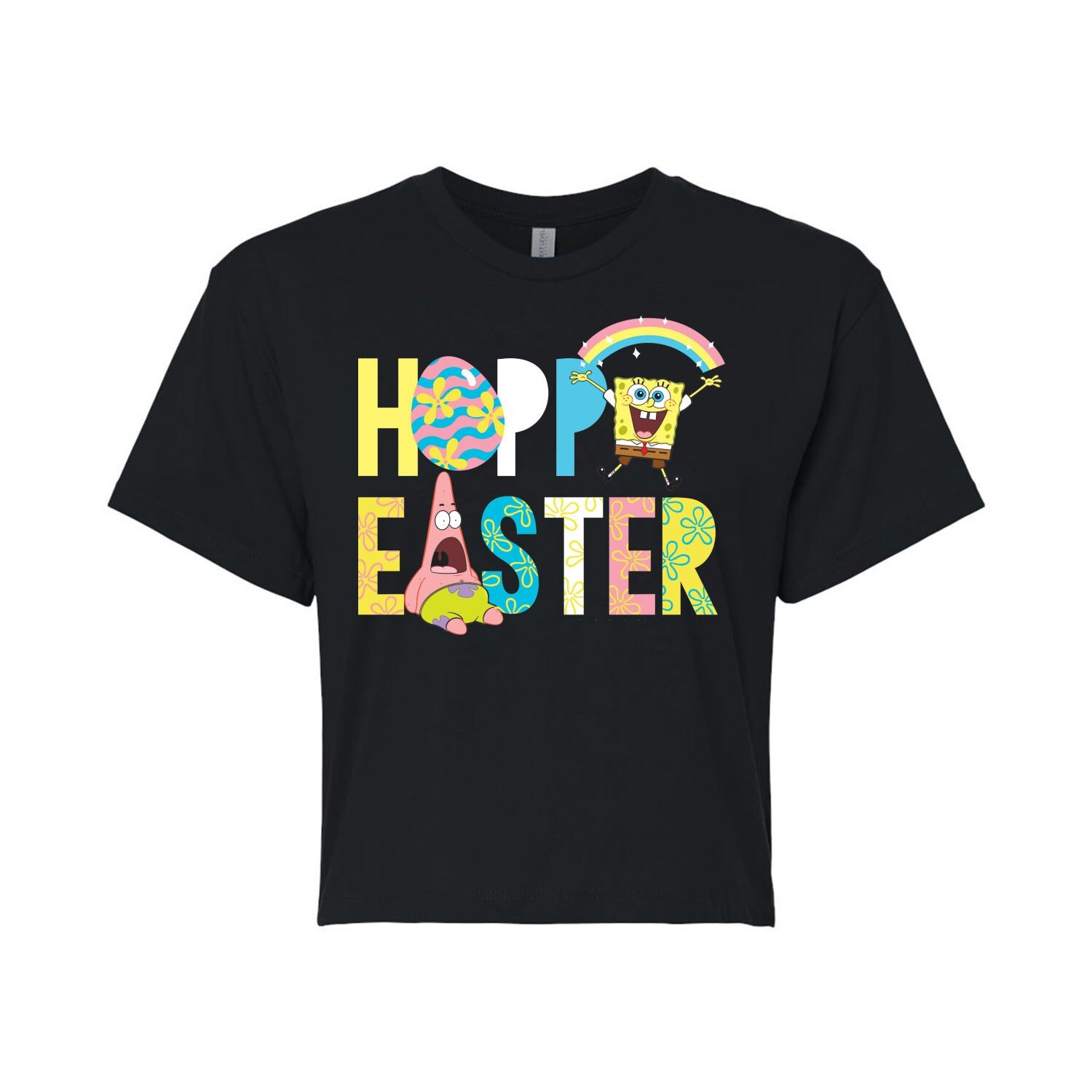 Укороченная футболка с пасхальным рисунком «Губка Боб Хоппи» для юниоров Licensed Character
Укороченная футболка с пасхальным рисунком «Губка Боб Хоппи» для юниоров Licensed Character
