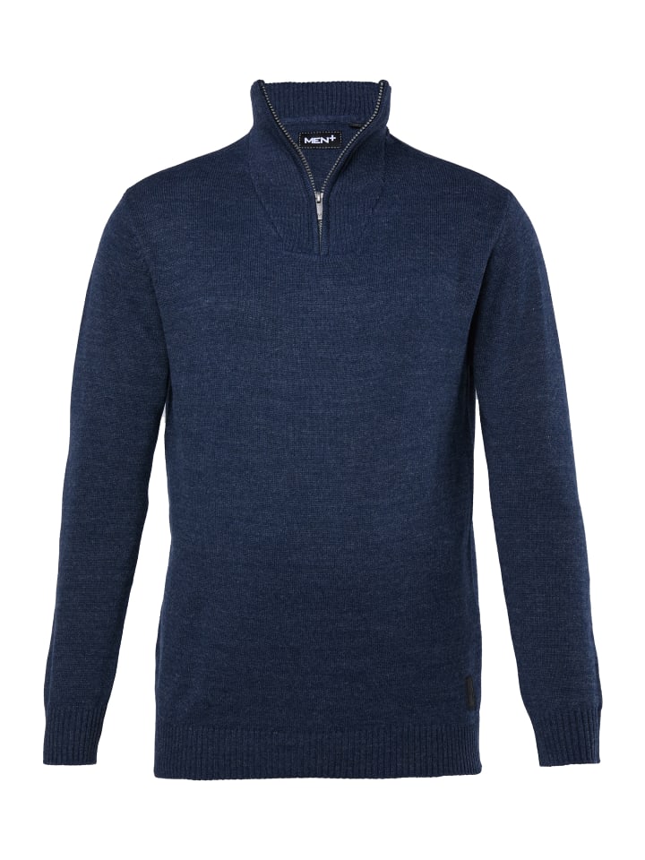 Свитер темно-синего цвета Men Plus
Свитер темно-синего цвета Men Plus