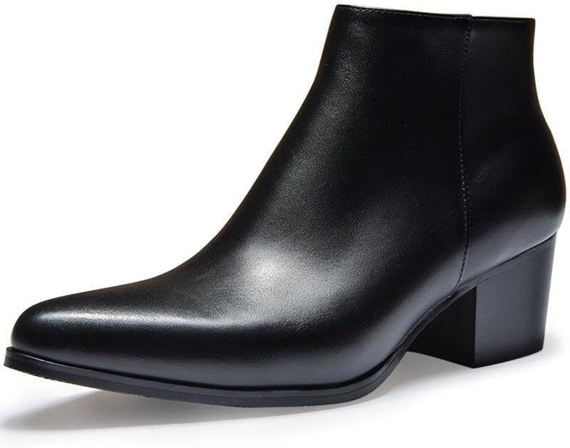 Мужские кожаные ботинки WAOLSU в британском стиле с остроконечным носком, молнией, на щиколотку и с кубинским каблуком, броги, черный
Мужские кожаные ботинки WAOLSU в британском стиле с остроконечным носком, молнией, на щиколотку и с кубинским каблуком, броги, черный