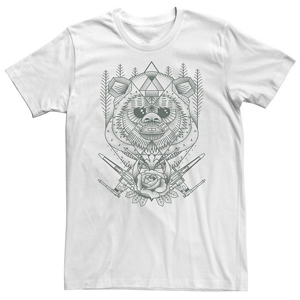 Футболка Big & Tall с геометрическим принтом Ewok & Roses Star Wars
Футболка Big & Tall с геометрическим принтом Ewok & Roses Star Wars