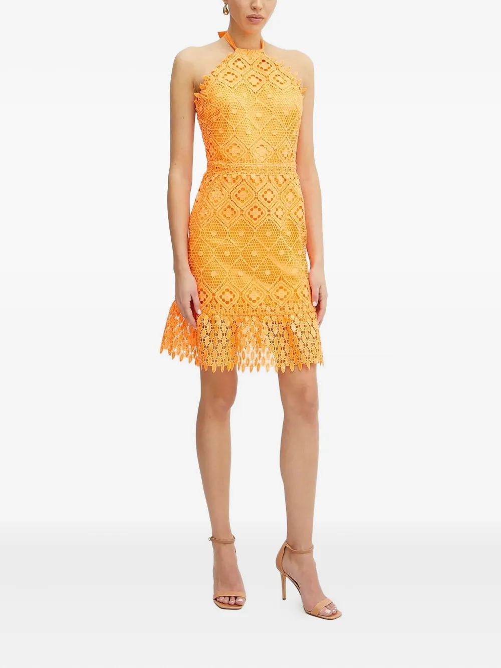 Мини-платье с халтернеем Silvian Heach, оранжевый
Мини-платье с халтернеем Silvian Heach, оранжевый