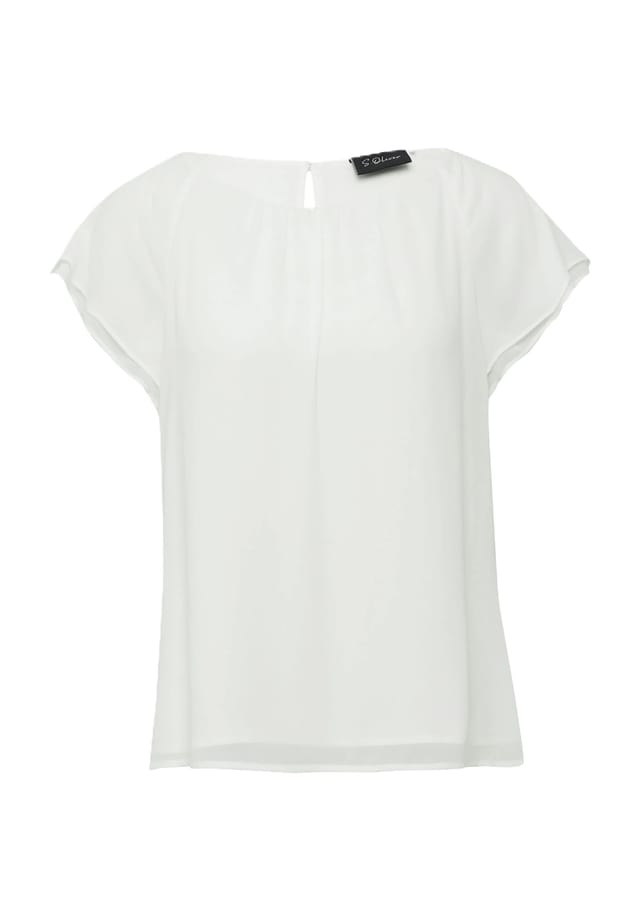 Блузка-Рубашка с вырезом-лодочкой S.Oliver Black Label, белый
Блузка-Рубашка с вырезом-лодочкой S.Oliver Black Label, белый