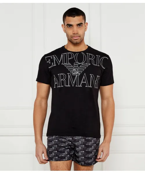 Футболка Regular fit Emporio Armani, черный 
Футболка Regular fit Emporio Armani, черный