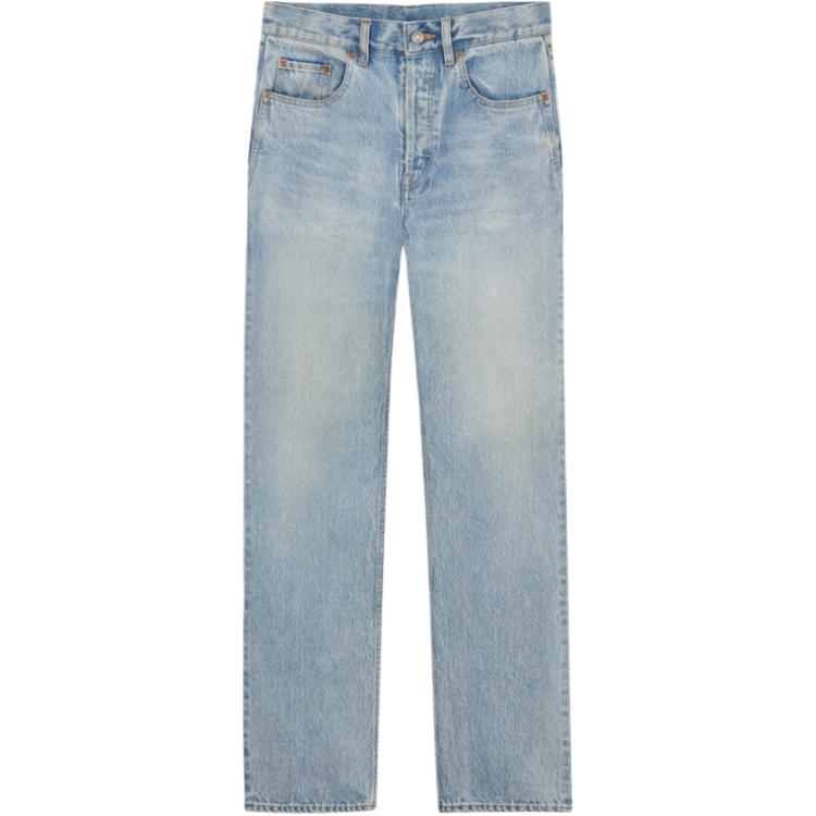 Saint Laurent Мужские джинсы Southern Blue, прямого кроя
Saint Laurent Мужские джинсы Southern Blue, прямого кроя