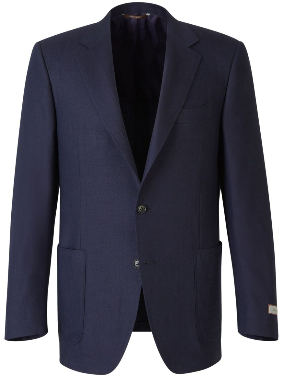 Canali пиджак с накладными карманами, синий
Canali пиджак с накладными карманами, синий
