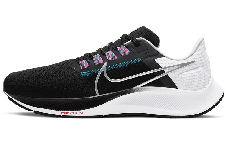 Nike Air Zoom Pegasus 38 Черный Белый Хлор Синий 
Nike Air Zoom Pegasus 38 Черный Белый Хлор Синий