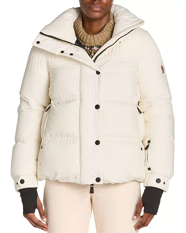 Стеганое пальто Anglin Moncler, белый
Стеганое пальто Anglin Moncler, белый