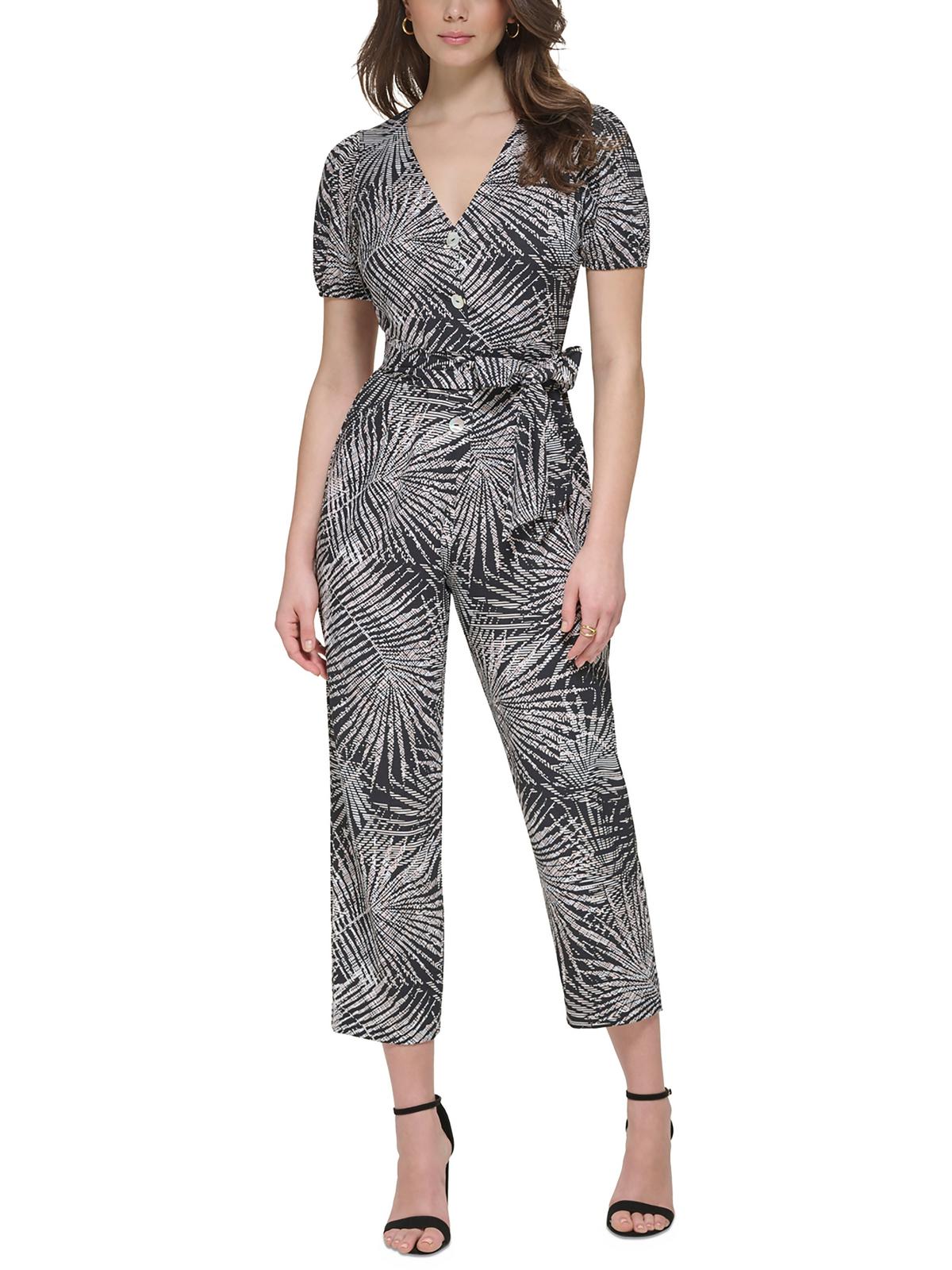 Женский комбинезон с широкими штанинами и принтом Kensie, цвет black multi
Женский комбинезон с широкими штанинами и принтом Kensie, цвет black multi