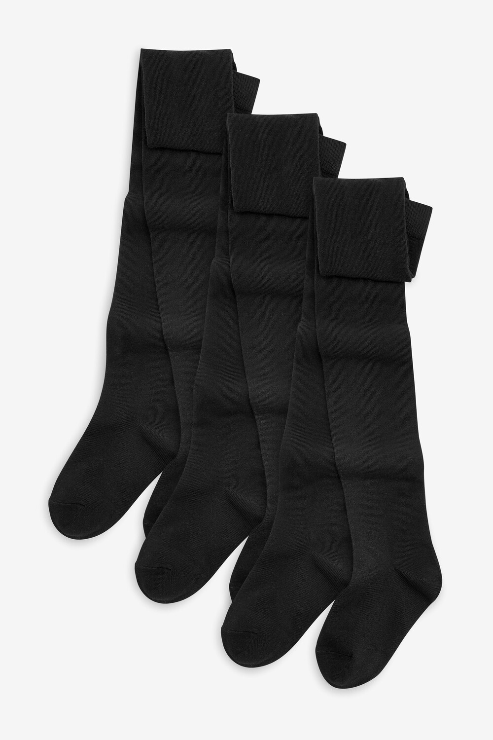 Комплект из 3 пар хлопковых колготок для школы Next, черный
Комплект из 3 пар хлопковых колготок для школы Next, черный